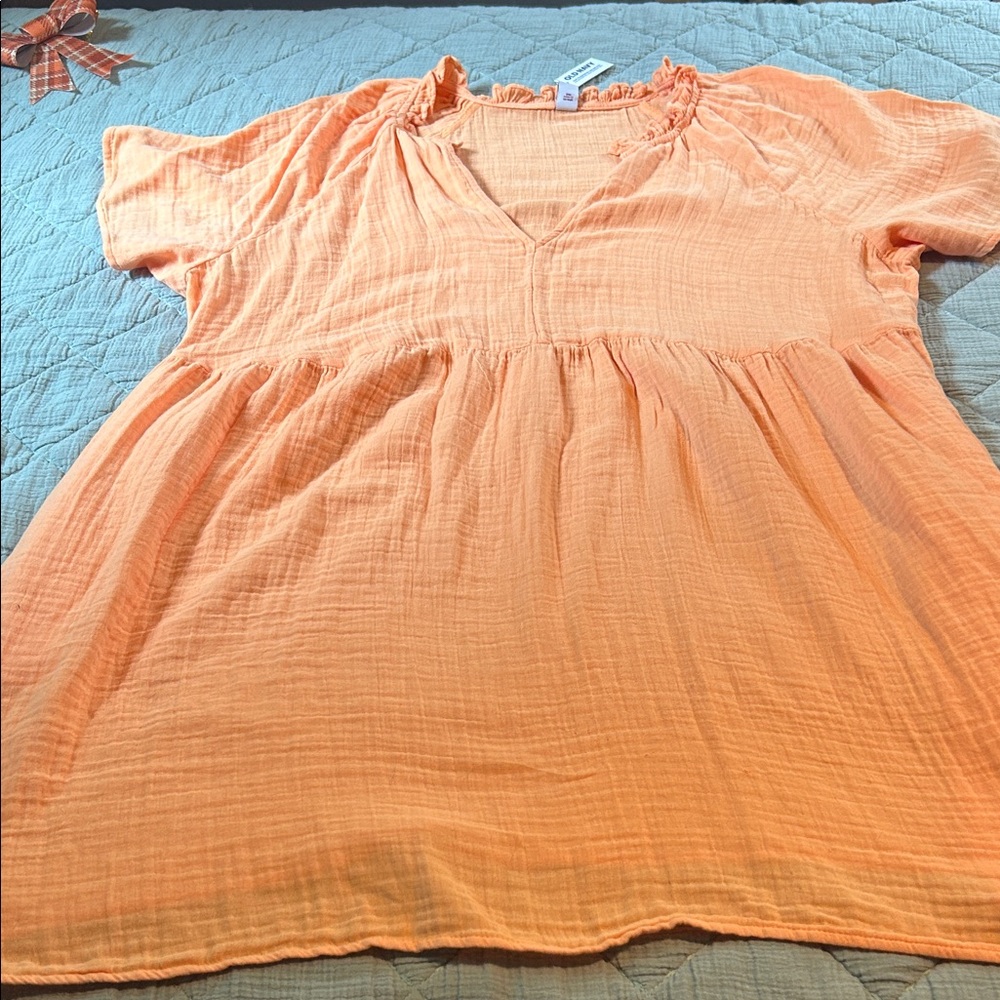 Old Navy Peach Tunic Dress